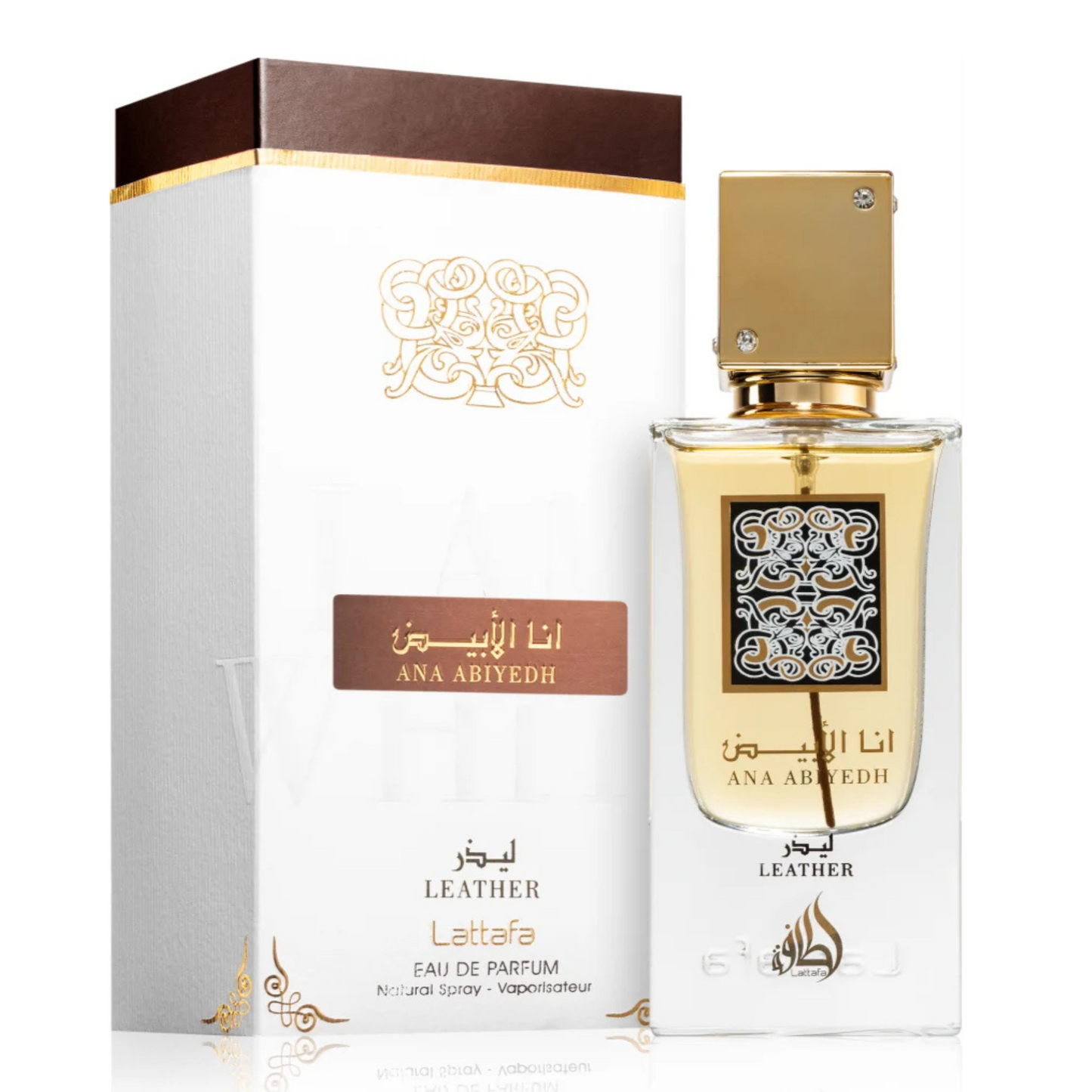 Lattafa Ana Abiyedh Leather Eau de Parfum